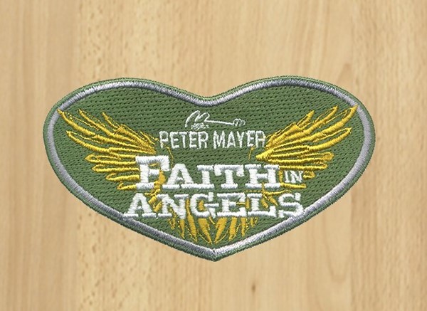Picture of "Faith in Angels" embroidered patch